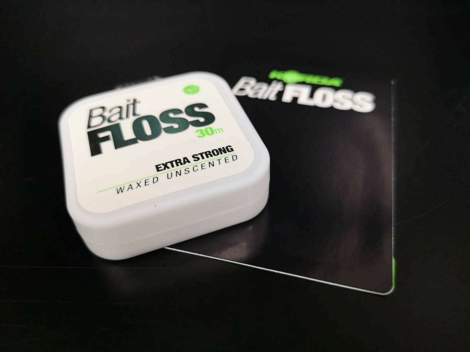 Korda Fishing Waxed Bait Floss 30m Spool *For Tying On Pop Ups* NEW