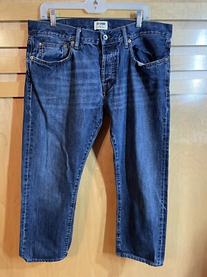 COF Studio M3 Men s Tapered jeans Size 36X25 Button Fly  Blue Medium Wash