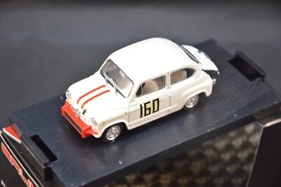 FIAT ABARTH 850TC PIEVE SANTO STEFANO PIERO FALONI 1962 R306 ÉCHELLE 1/43 BRUMM - Photo 1/3