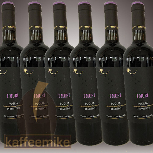 I Muri Primitivo Puglia Igp - Vigneti Del Salento Trocken 13,5% 12 X 0,75L-image