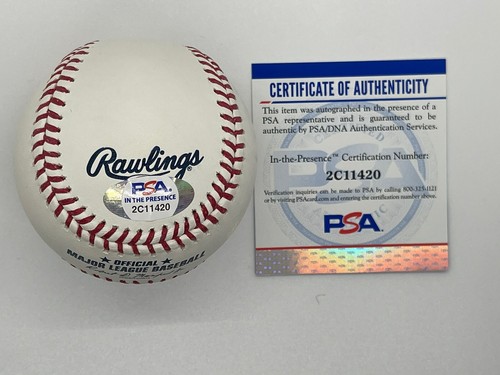 Nestor Cortes Yankees Signed Official OML Baseball Autographed AUTO PSA ITP - Picture 3 of 4
