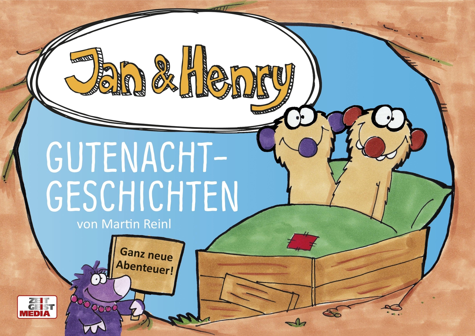 Thumbnail - Jan & Henry - Gutenachtgeschichten Martin Reinl Buch Jan & Henry 80 S.