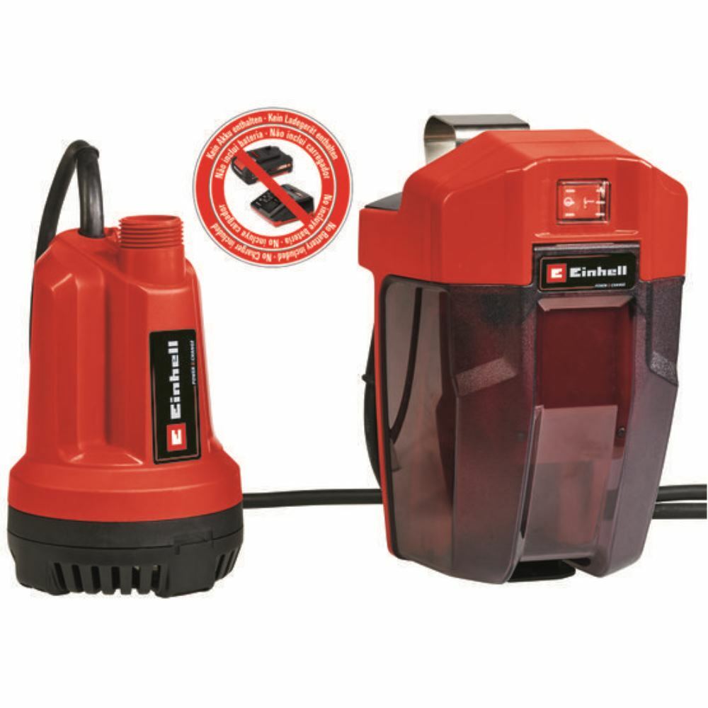 Bomba De Agua Clara A Batería Einhell 18V Ge-Sp 18 Li | Sin Batería Sin Cargador