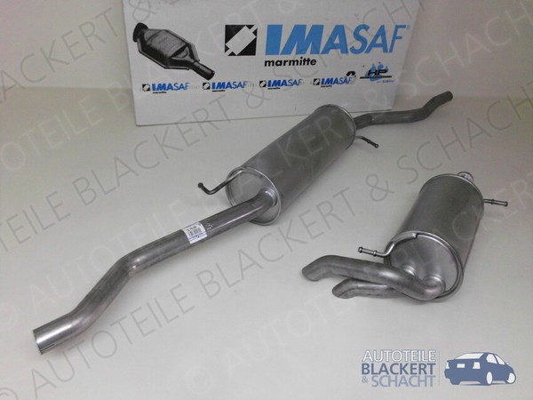 Imasaf Auspuffset FüR Seat Alhambra 1.9 Tdi 85KW 2000-2010 | Msd + Esd-image