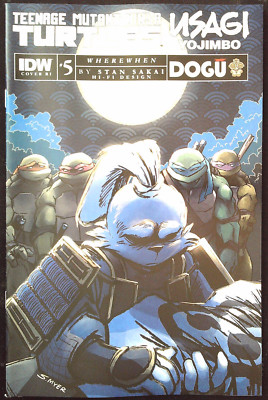 TEENAGE MUTANT NINJA TURTLES / USAGI YOJIMBO (2023) #5 - Cover RI - Neu im Beutel