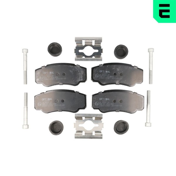 Optimal BremsbeläGe Hinten FüR Fiat Ducato Pritsche/Fahrgestell CitroëN-image