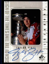 1998-99 SP Authentic #TP Taylor Pyatt Sign of the Times Auto