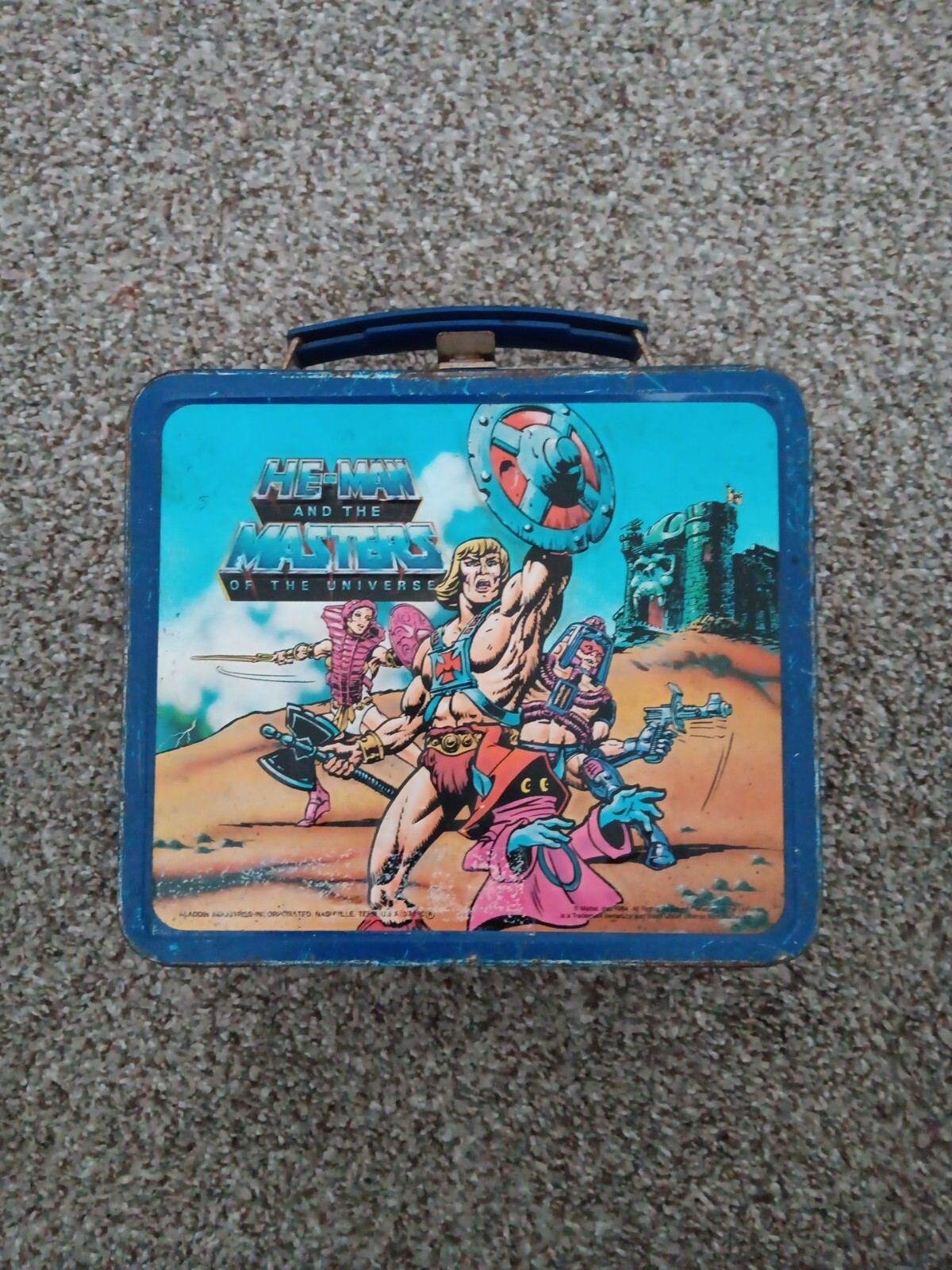 vintage he man lunch box eBay