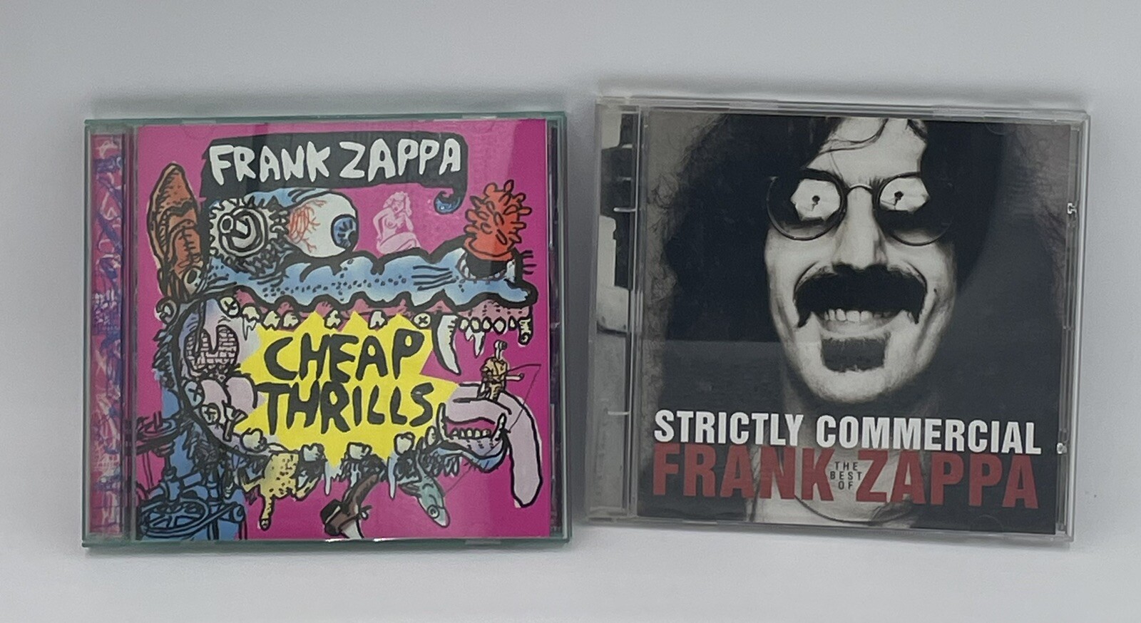 Frank Zappa 2 CD Lot Cheap Thrills Strictly Commercial The Best Of