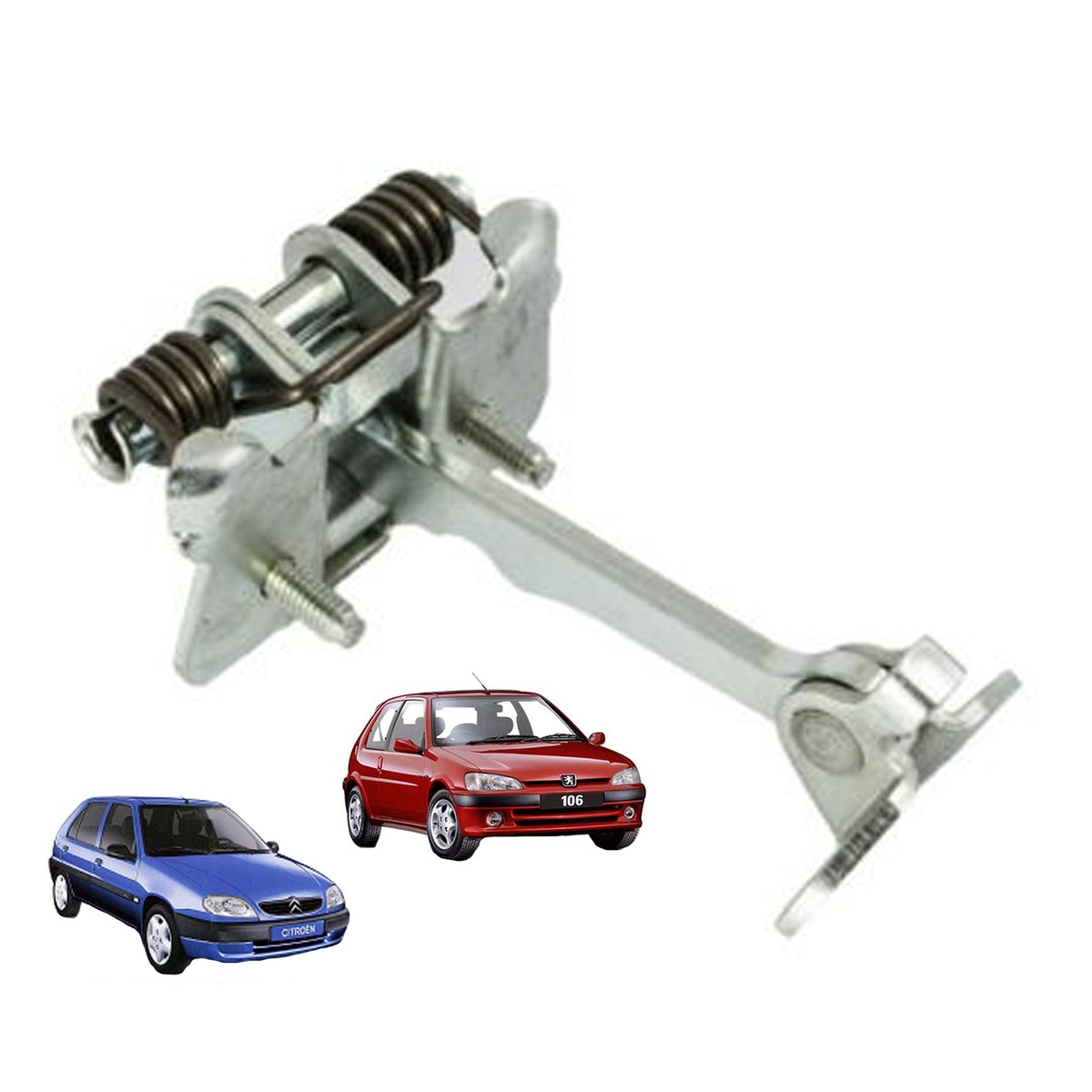 Butée De Porte / Limiteur De Charnière Pour Peugeot 206 207 - Référence 9181C9, En Alliage Acier, Remplacement Facile