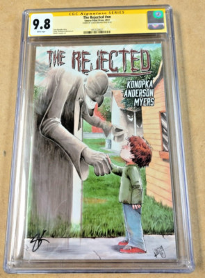 THE REJECTED #nn CGC SS 9.8 SIGNED BY STAN KONOPKA SOURCE POINT PRESS 2017