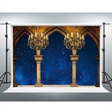 Medieval Palace Backdrop, Princess Theme Photography Backgrounds, 7x5ft 7x5 FT
