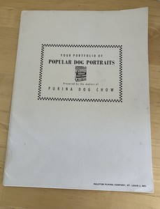 Vintage Popular Dog Portraits From Purina Dog Chow And Seargeant’s Dog Care Book