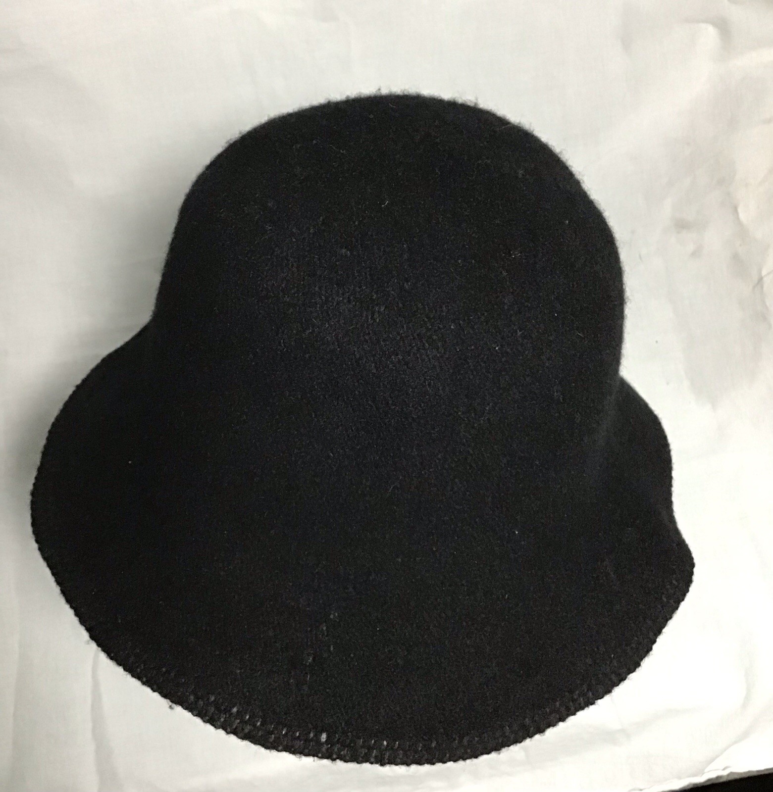 Universal Thread Wool Blend Bucket Hat black O/S - image 4
