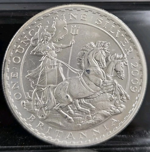 2009 Silver Britannia 1 oz — photo from another recent sale