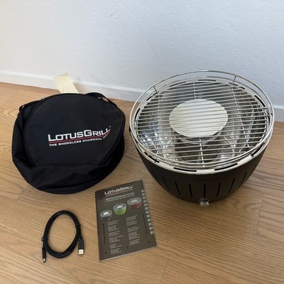   LotusGrill Smokeless Charcoal Grill G340   Brand New w/ Bag   No Box