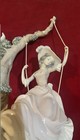 SCARCE LLADRO #1297 " SWINGING " LADY ON A TREE SWING-RETIRED-EXCELLENT/MINT — photo 5