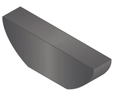 Woodruff Machine Key 1/16 x 1/2 Carbon Steel (150 Pieces)