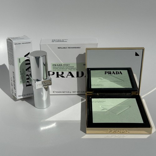 Prada Beauty Lip Optimizing Care Balm U000 & Reset polvere riequilibrante 00 - Foto 1 di 20