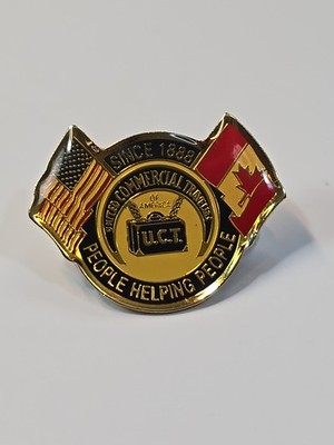 UCT United Commercial Travelers Lapel Pin Fraternal Benefit Society