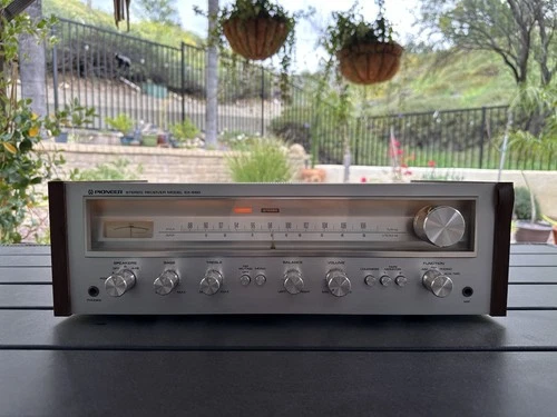 Vintage Pioneer SX-550 AM/FM Stereo Receiver Tested & Working