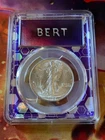 PCGS Walking Liberty 50C MS64 1944 Half Dollar Silver Coin Purple Traderbea Bert