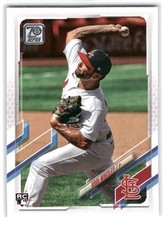Kodi Whitley 2021 Topps Baseball #145 St. Louis Cardinals Rookie RC