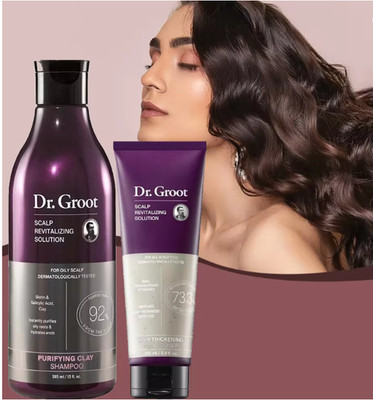 Dr. Groot Scalp Revitalizing Shampoo, Hair Thickening Shampoo & Conditioner