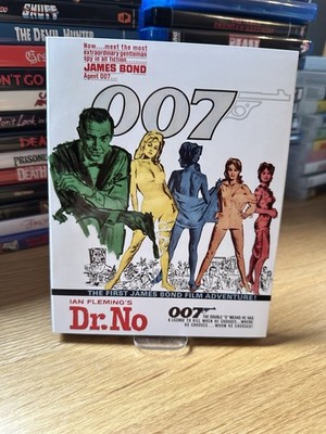Dr. No (1962) Custom Slipcover 4K UHD / Blu Ray Case Size