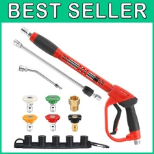 Replacement Wand Extension for Pressure Washer Gun, 4000 PSI