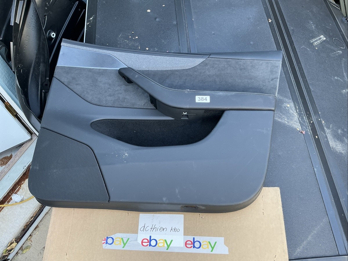 2025-2030 Tesla Model Y Juniper Front Right Door Panel Trim Black