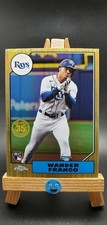 2022 Topps Chrome Wander Franco RC 1987 Chrome Throwback #87BC-13 Rays
