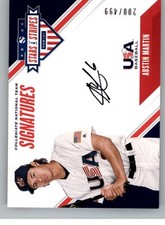2020 Panini USA Stars and Stripes Collegiate National Team Signatures Pick List