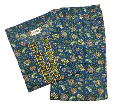 Signals Idika Floral 100% cotton Women's Breathable Lightweight pajama set SZ XL
