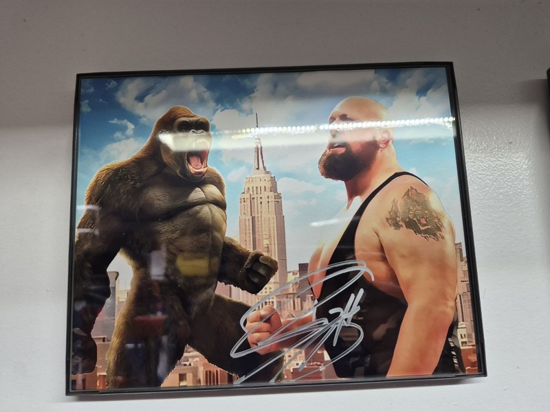 Big SHOW WWE NXT AEW WCW THE GIANT ROH ORGINAL SIG GUARTEED l AUTOGRAPH metalic