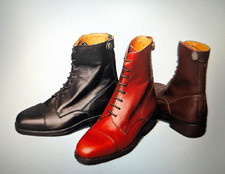 Duhallow Paddock Boots Oxblood Size 8 Womens From Horse Country. Exc  Used 12X