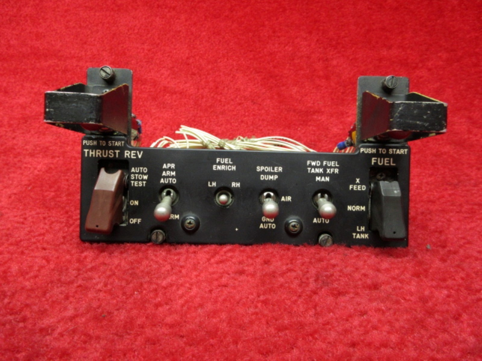 Alco Controls Corp Control Panel W/ Switches PN 465-540215-021