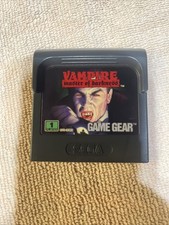 Vampire Master of Darkness Sega Game Gear aut...
