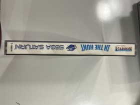 In The Hunt Sega Saturn 1994 CIB Complete Game w/registration Card RARE