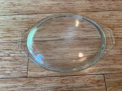 Vintage Pyrex LID #943 C 19 FOR Oval Casserole Clear Glass Replacement
