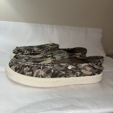 Sperry Top Sider Kids Size 4 Camouflage