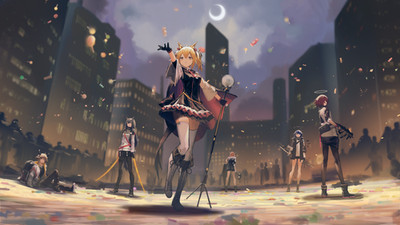 Anime Arknights 2D Art Characters Bison 11x17 Poster