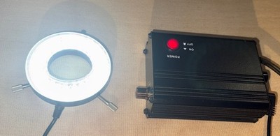 LED Ring Lamp MA341103 LED RING LIGHT INPUT AC 90-265V 50/60 HZ OUTPUT DC 24V 6W