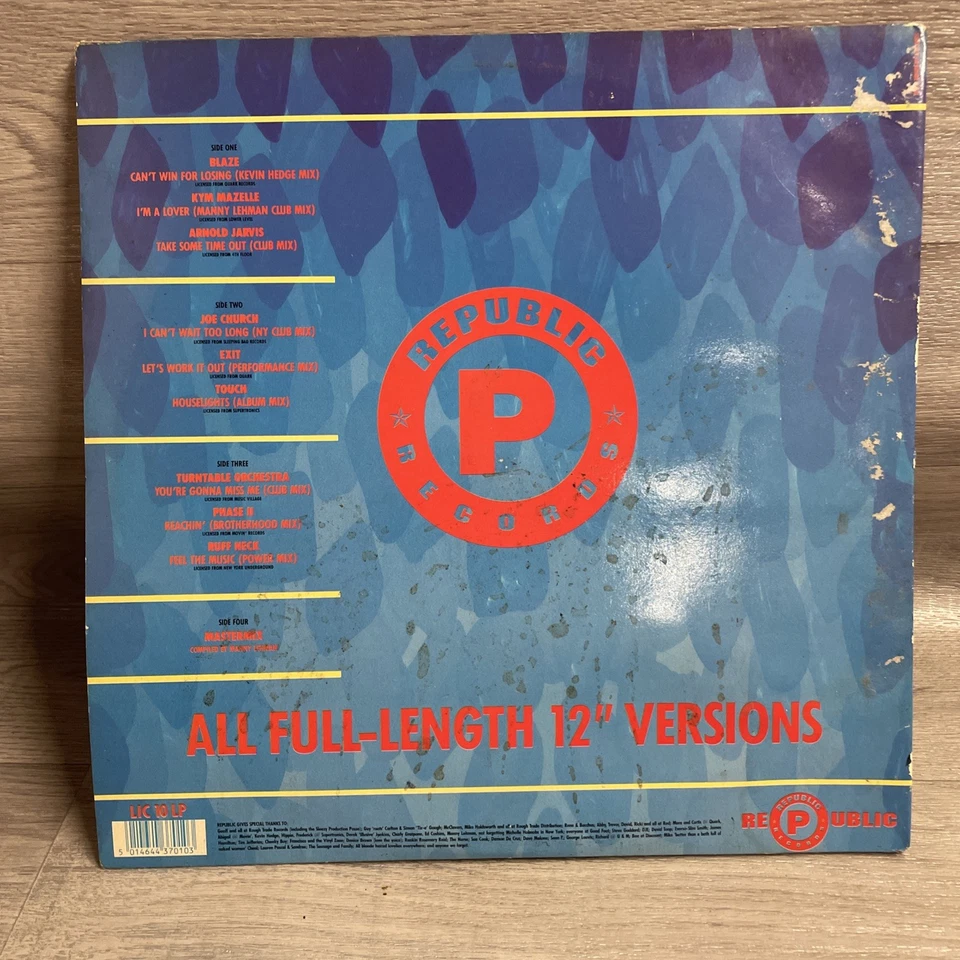 Various : Garage Sound of Deepest New York 1988 UK black vinyl double LP VG/VG+ Foto 2 de 4