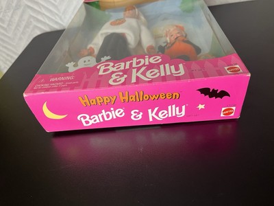 Vintage 90s Barbie Kelly Halloween Trick Treat Pumpkin NEW NRFB