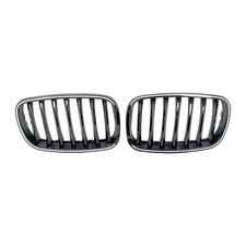 K�HLERGRILL MIT LED-Licht EINZELSTEG NIEREN GRILL F�R BMW X5 E70 X6 E71 06-13