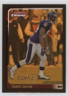 2003 Bowman Chrome Gold Refractor 41/50 Travis Taylor #39 3c7