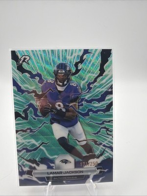 Topps 2026  Lamar Jackson Ravens #7 Parallel Serial Numbered 71/250