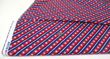 Michael Miller quilt-craft fabric PATRIOT STRIPE multi 2 yds (dcx-12522) Rte.66