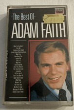 The Best Of Adam Faith Cassette Album TC-MFP5849 1989 Reissue Great EX